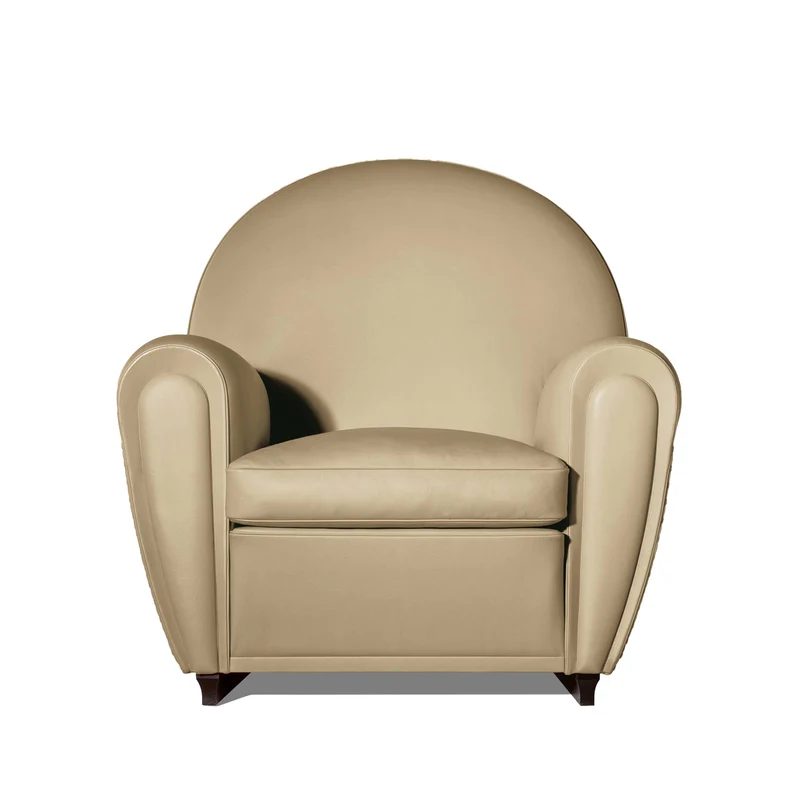 Leather Armchair VANITY FAIR XC by Poltrona Frau Style & Design Centre