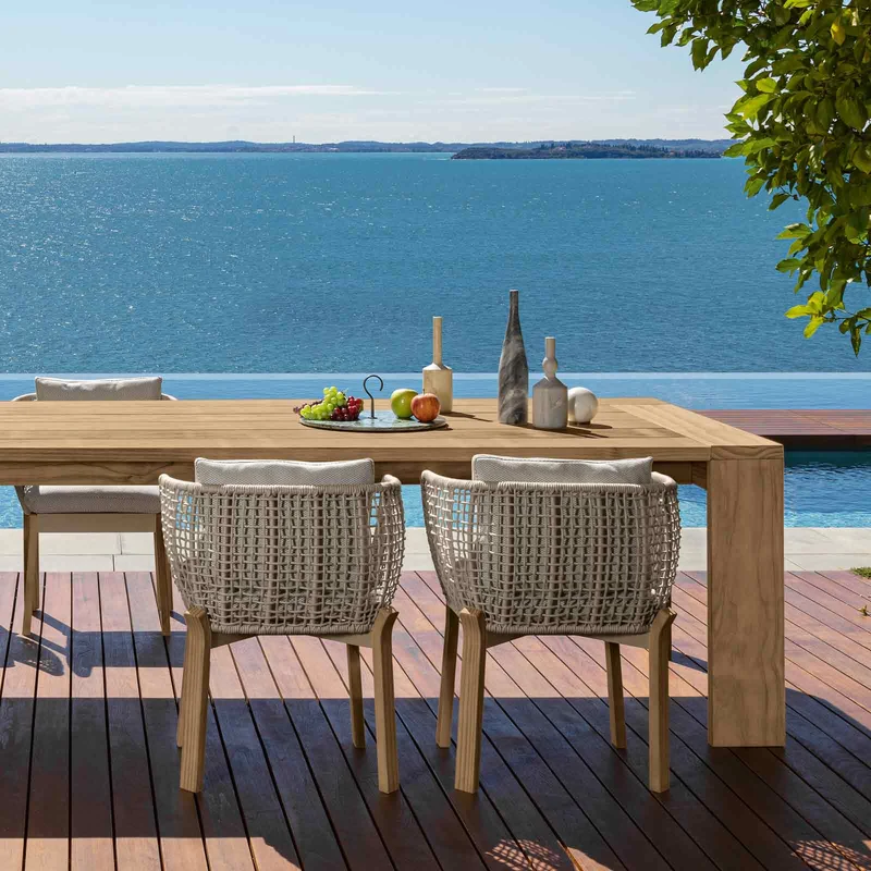 Outdoor Dining Chair ARGO by Ludovica + Roberto Palomba for Talenti
