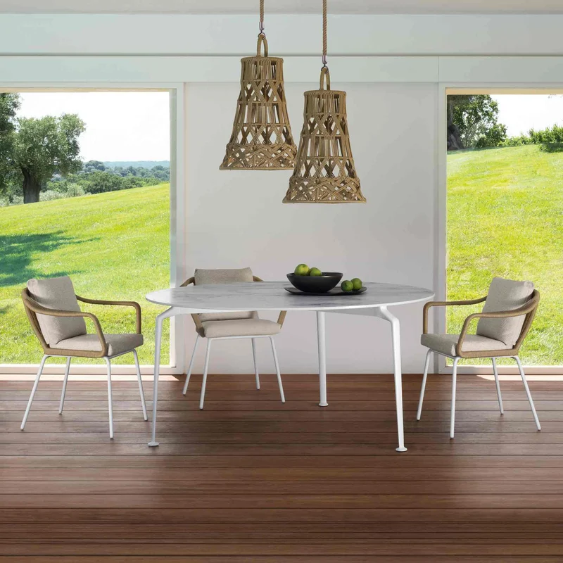 Outdoor Dining Chair CRUISE Alu by Ludovica + Roberto Palomba for Talenti