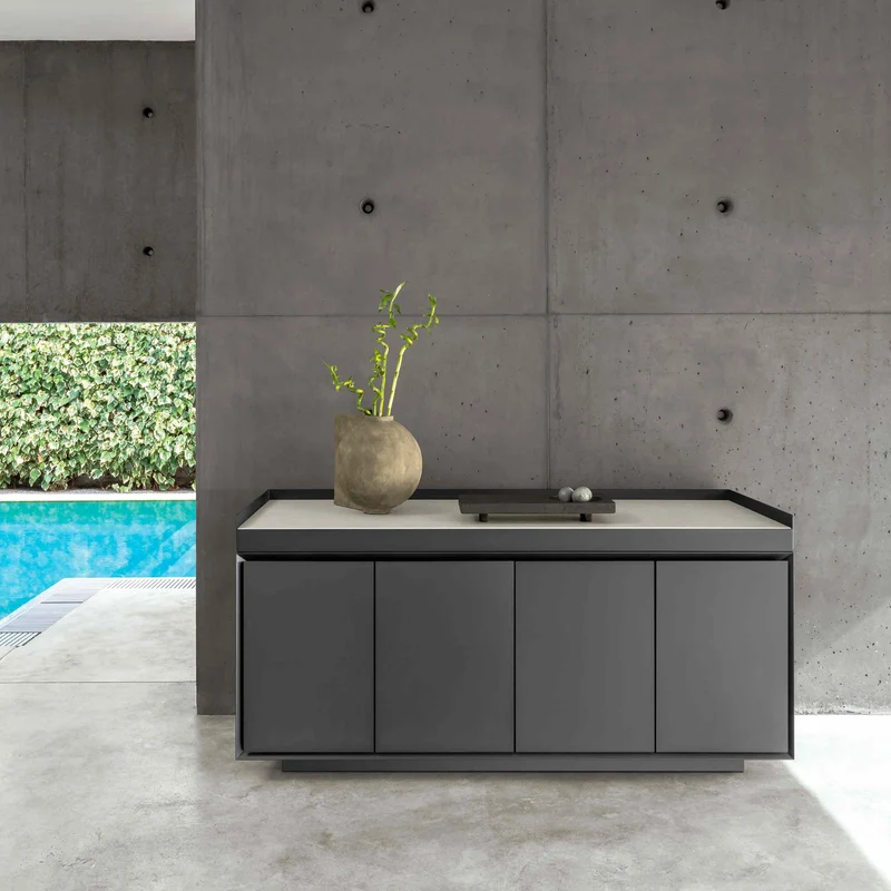 Outdoor Sideboard TIKAL by Nicola De Pellegrini for Talenti