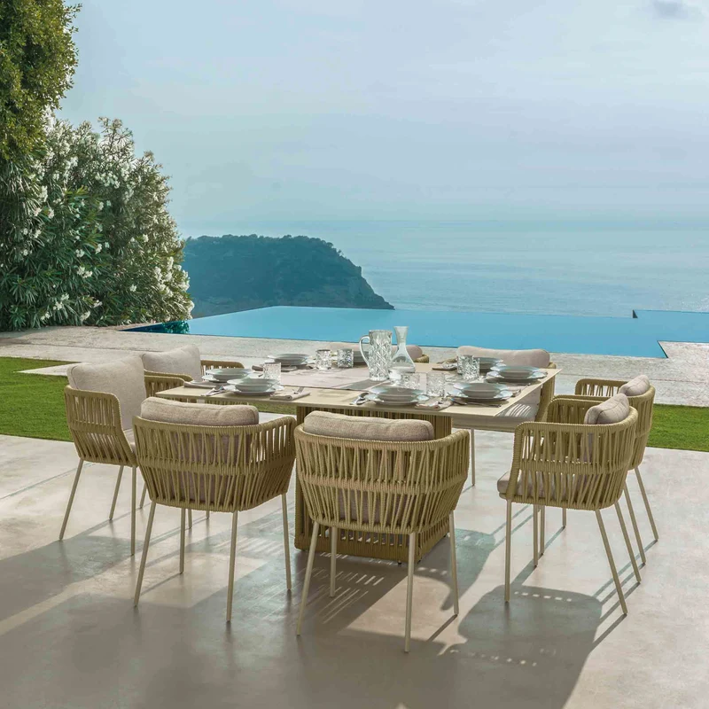 Outdoor Dining Chair CLIFF by Ludovica + Roberto Palomba for Talenti