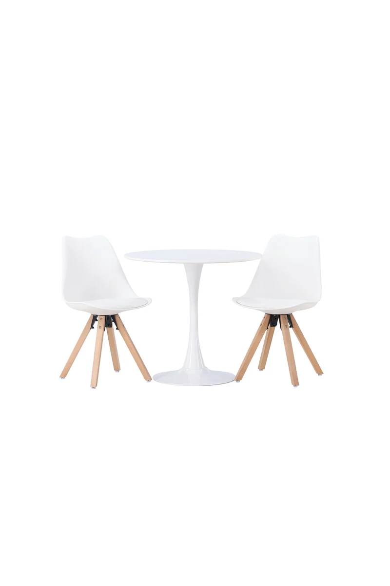 Hamden Esszimmerset + Zeno ⌀80cm/2St.