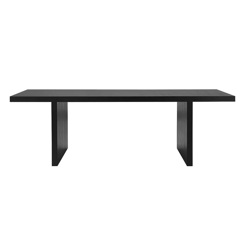 Tavolo quadronno frassino nero opaco