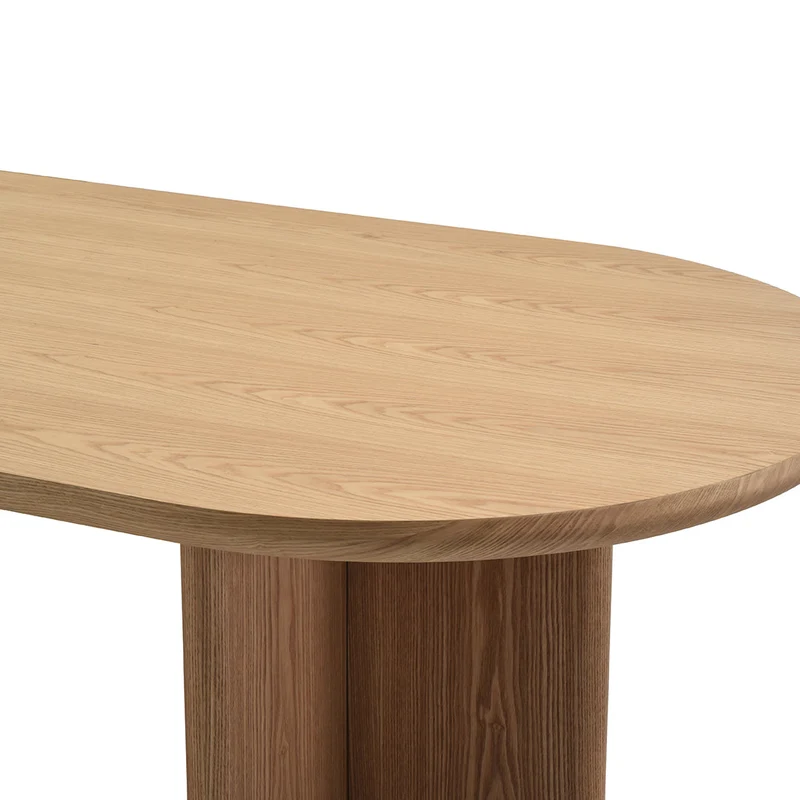 Tavolo magenta frassino naturale opaco 240x100