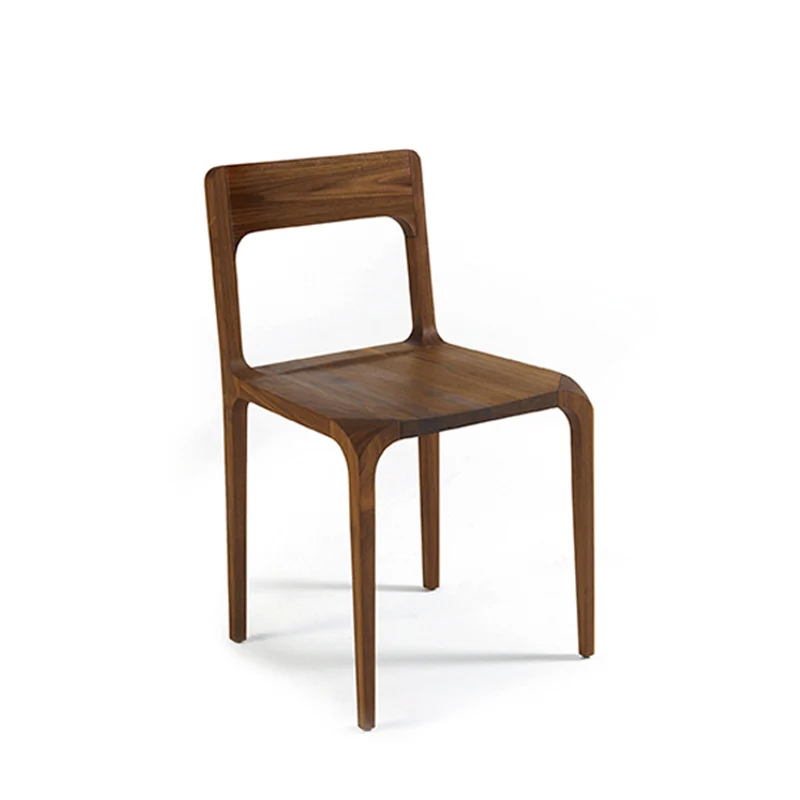 Wood Dining Chair SLEEK by Karim Rashid for Riva 1920