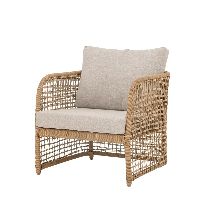 Loungefauteuil polyrattan nature Penzano