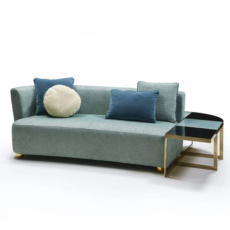 Right Side Two-Seater Sofa BAIA by Piero Angelo Orecchioni