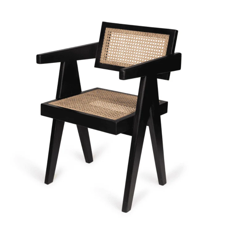 Office Chair Charcoal Black - Pierre Jeanneret Edition