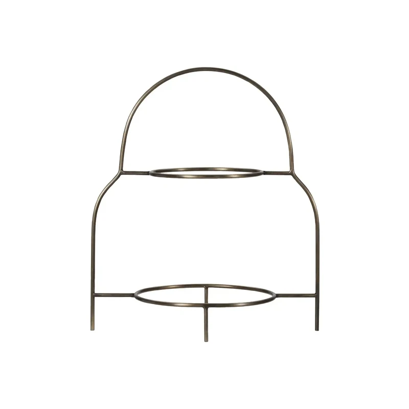 Bordenstandaard Sana antieke koper 37cm