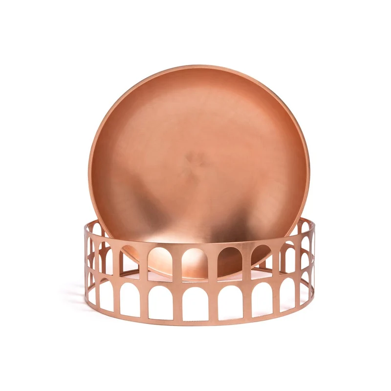 Copper Centerpiece COLOSSEUM I by Jaime Hayon for Paola C