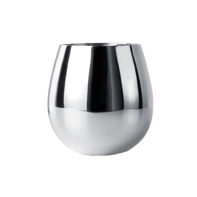 Silver-Plated Wine Glasses TIB by Kristina Niedderer for Paola C