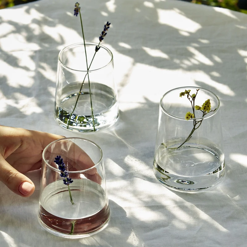 Blown Glass Wine Glasses SCIIA Set of Six by (a+b) Dominoni, Quaquaro for Paola C