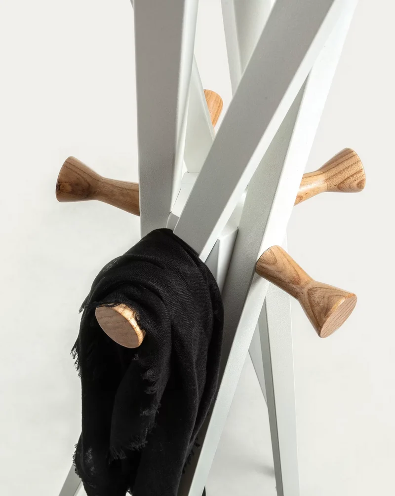 Appendiabiti Chelsey in legno massello di caucciù 170 cm
