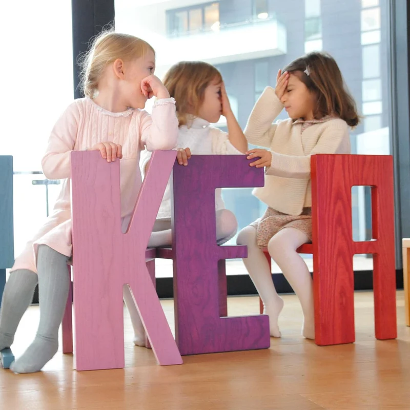 Kids Wood Chair EMMA by Evolwood
