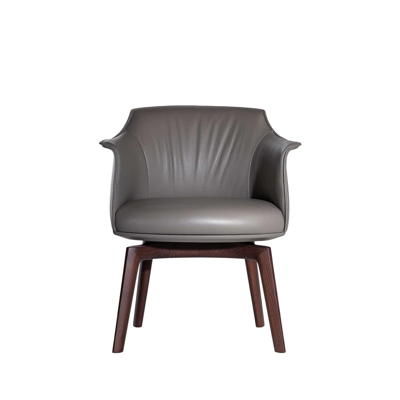 Swivel Chair ARCHIBALD by Jean-Marie Massaud for Poltrona Frau