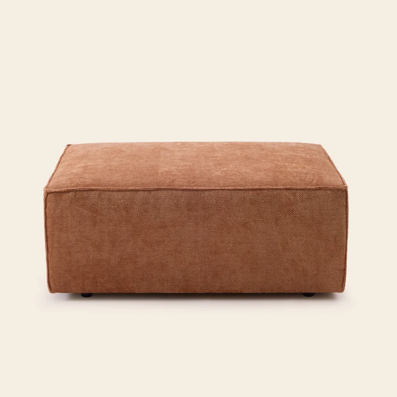 Pouf DYONIS marlon orange sunset