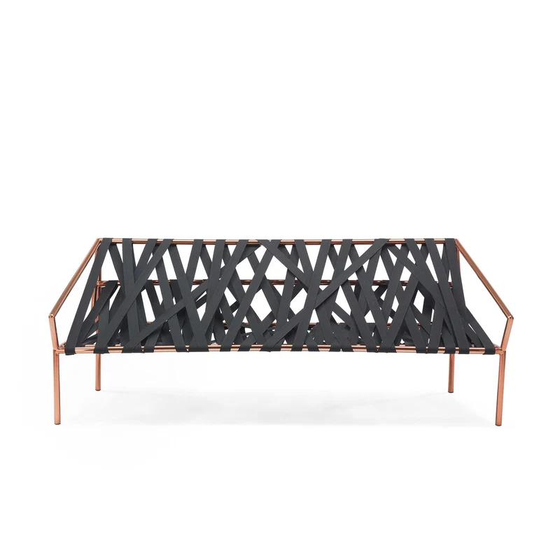 Metal Two-Seater Sofa LIGOMANCER by CTRLZAK