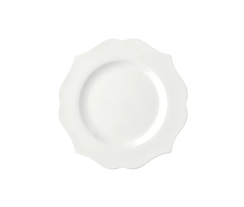 Piatto frutta falda a merletto Ø 20 cm