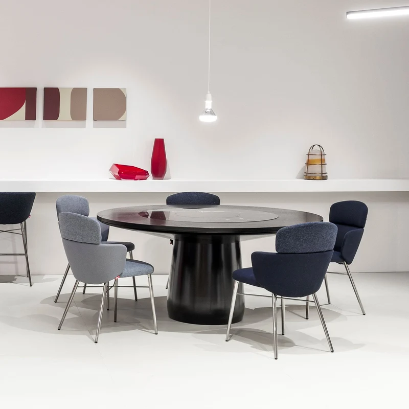 Upholstered Chair KIN by Radice Orlandini Designstudio for Baleri Italia
