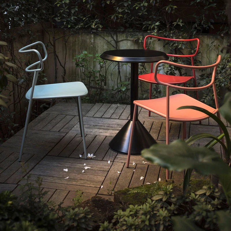 Outdoor Chair PALOMA by Radice Orlandini Designstudio for Baleri Italia