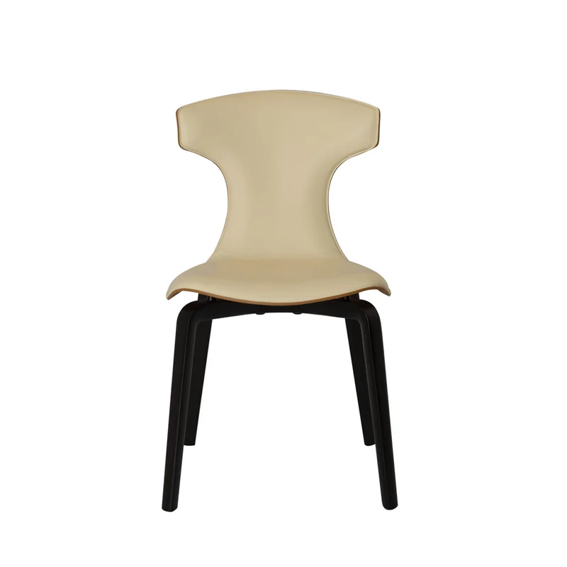 Leather Dining Chair MONTERA by Roberto Lazzeroni for Poltrona Frau
