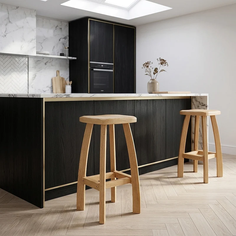 Sgabello Legno - Oslo Quercia Legno