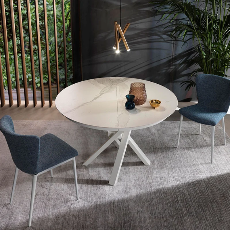 Round & Square Extendable Tables | Italian Craftsmanship & Versatile Design