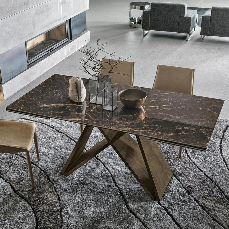 Delta Extendable Dining Table – Target Point - Italian Elegance & Versatile Design