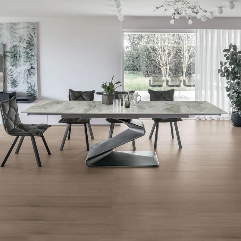 Zed Rectangular Extendable Dining Table – Target Point - Italian Elegance & Modern Design