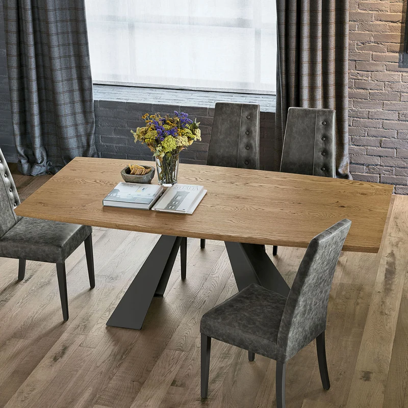 Taurus Wooden Barrel Dining Table - Target Point - Made in Italy