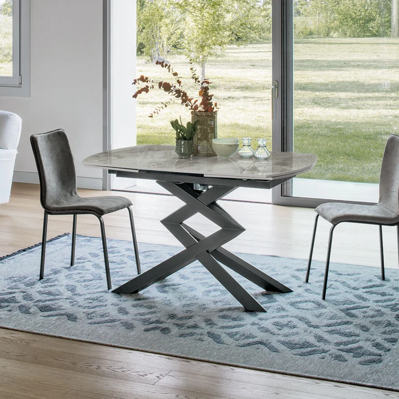 Cross Extendable Dining Table – Target Point - Italian Designer Dining Table