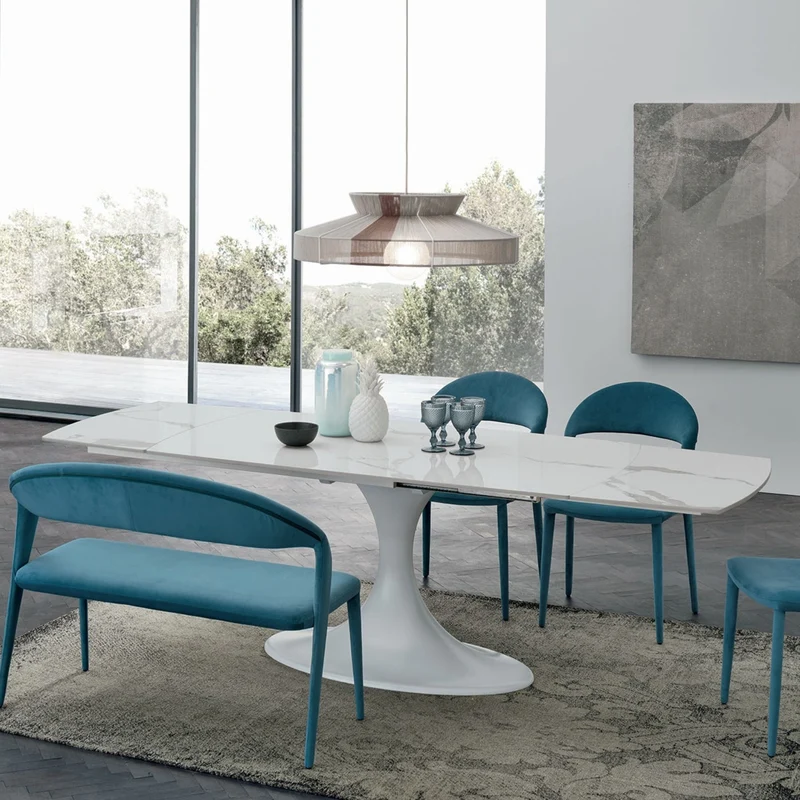 Calice Extendable Dining Table – Target Point - Italian Elegance & Functional Design