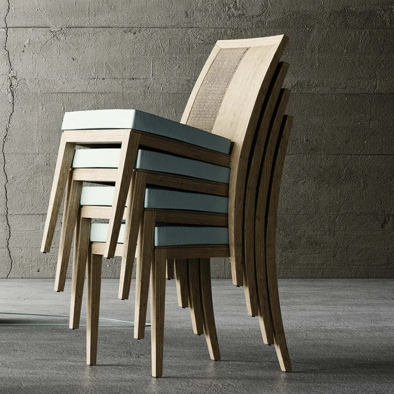 Minuetto Oak Dining Chair by Imperial Line | Upholstered Seat Comfort