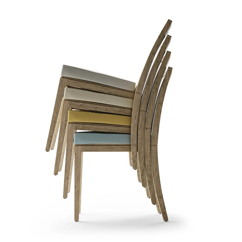 Minuetto Oak Dining Chair by Imperial Line | Upholstered Seat Comfort