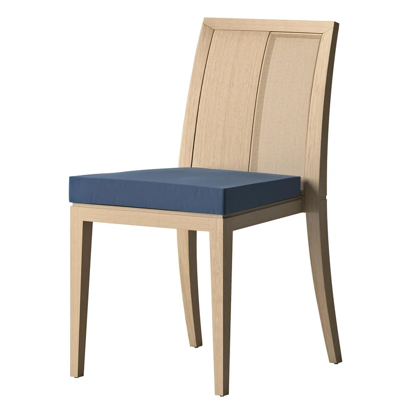 Minuetto Oak Dining Chair by Imperial Line | Upholstered Seat Comfort