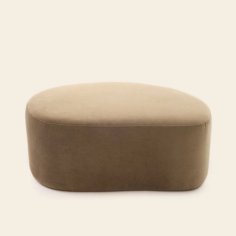 Pouf JULIKA opal beige chaud