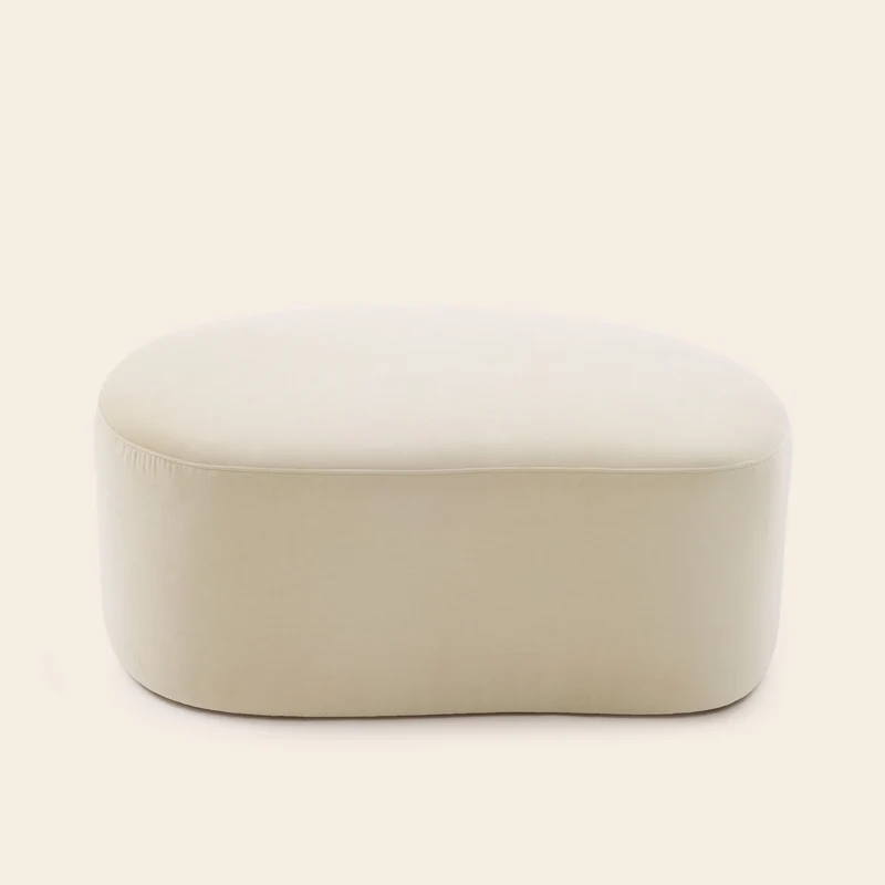 Pouf JULIKA opal sable doux