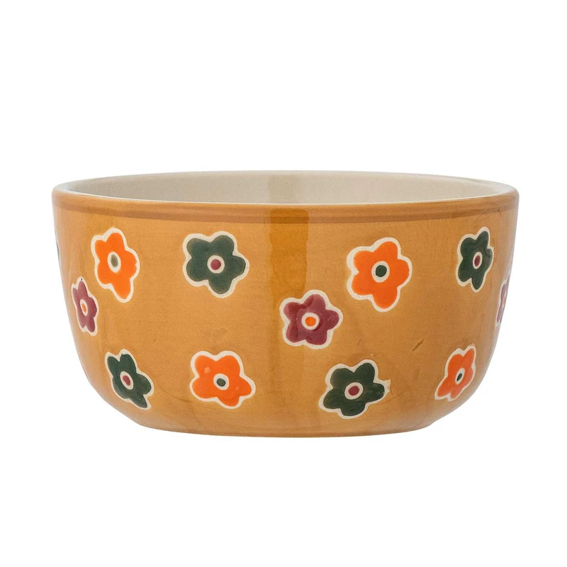 Addy schaal aardewerk bruin 12cm