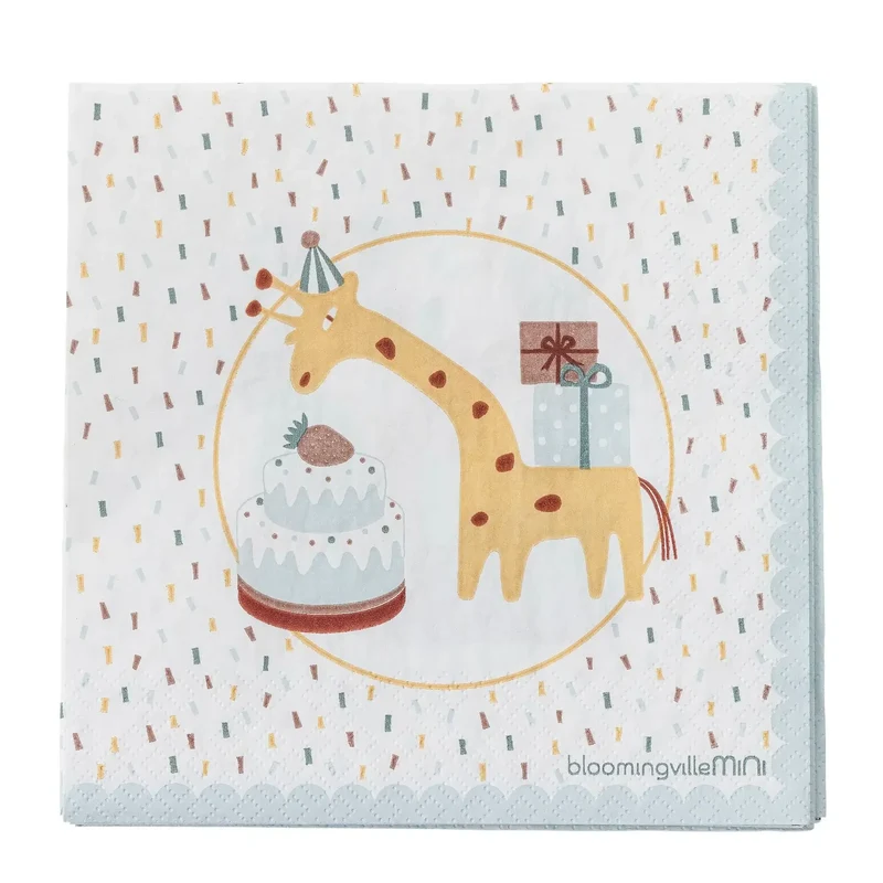 Celebrate servetten papier blauw