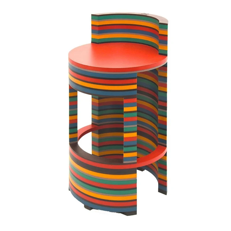 Stool CERCHIO Multicolour