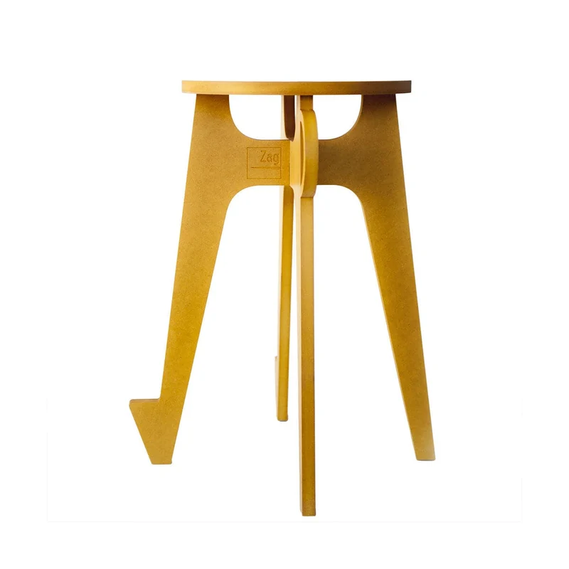 Stool ACHILLE Yellow