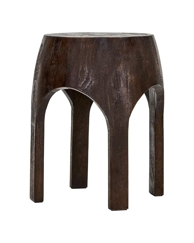 Stoel/hocker Woda Bruin 46cm