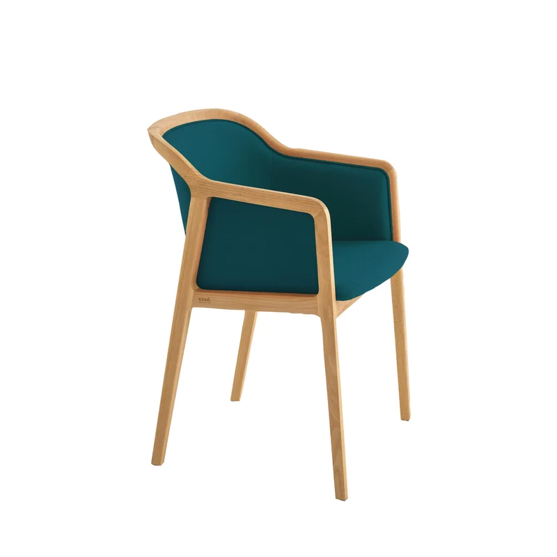 Upholstered Armchair VIENNA by Emmanuel Gallina for Colé Italia