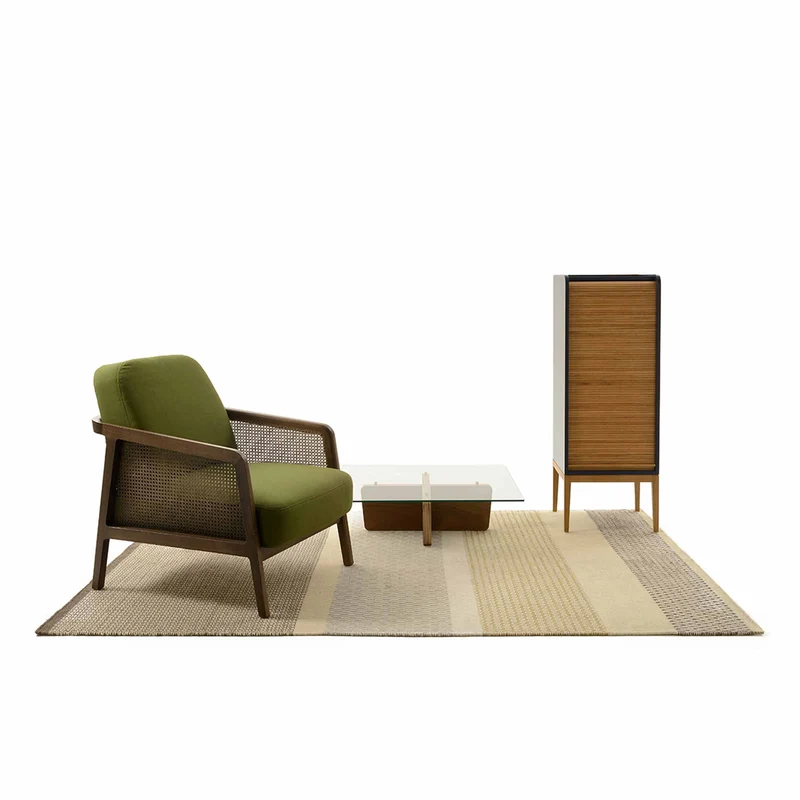 Upholstered Lounge Chair VIENNA by Emmanuel Gallina for Colé Italia