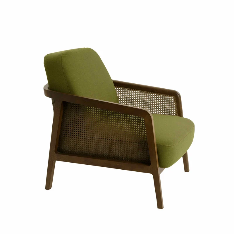 Upholstered Lounge Chair VIENNA by Emmanuel Gallina for Colé Italia