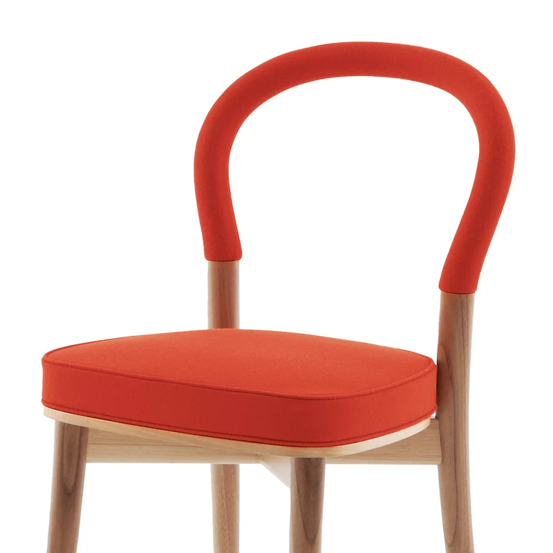 Wood and Fabric Chair GOTEBORG 1, designed by Erik Gunnar Asplund for Cassina