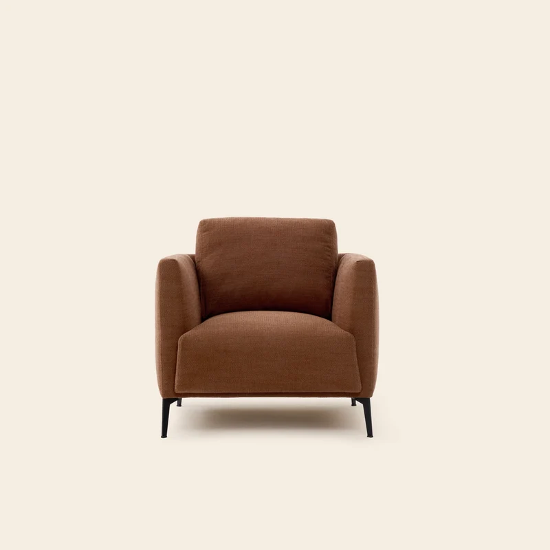 Fauteuil ODELLE senna roux