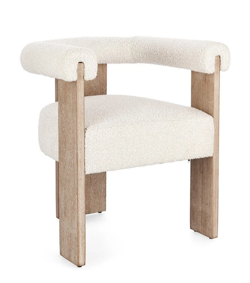 Sedia design NYC naturale/naturale