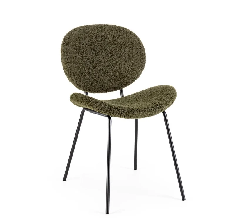 Sedia Magda verde scuro