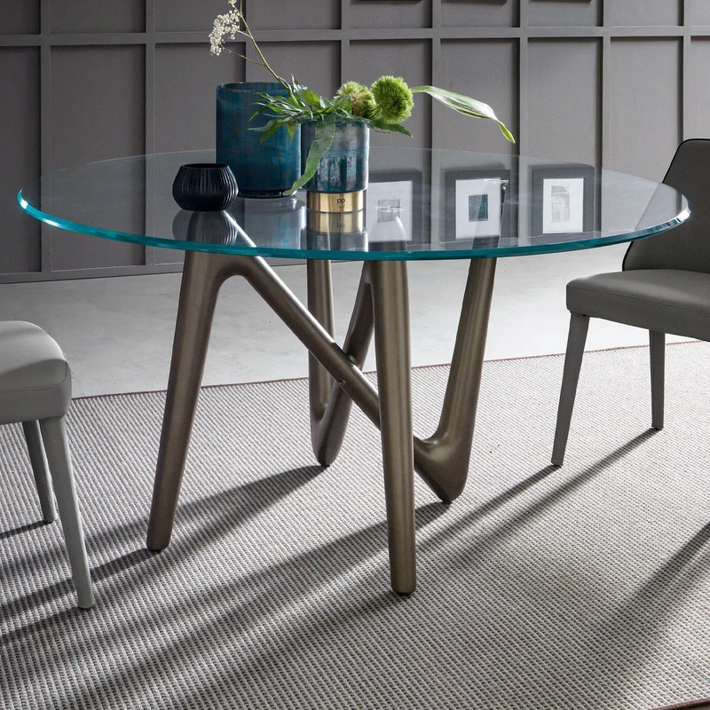 Esse Round Dining Table by Compar